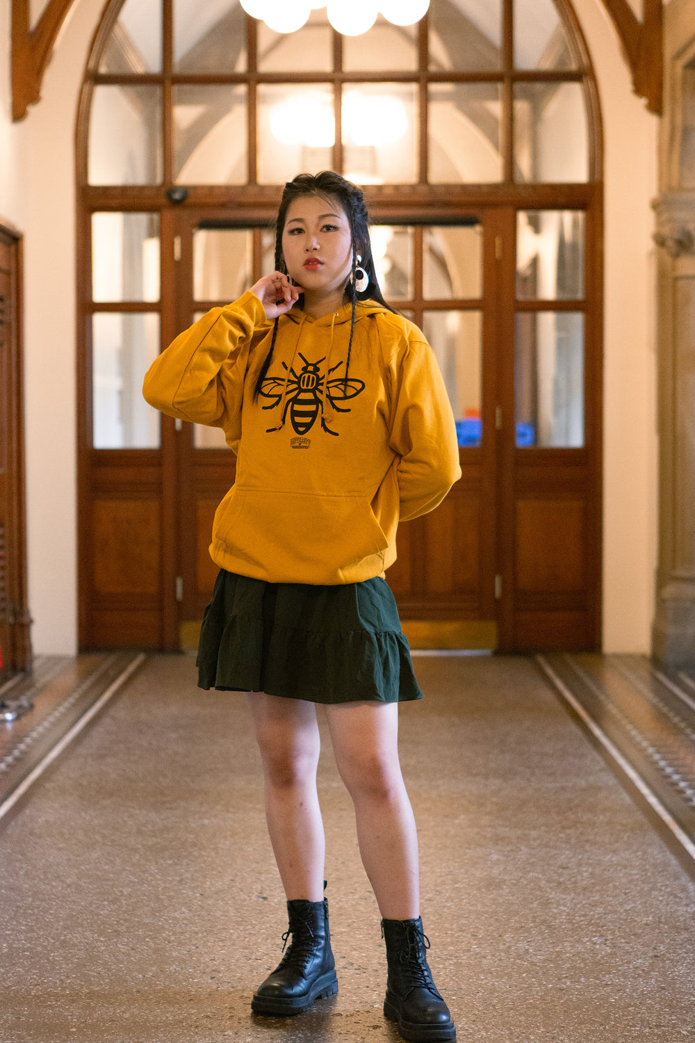 Yellow Bee Hoodie